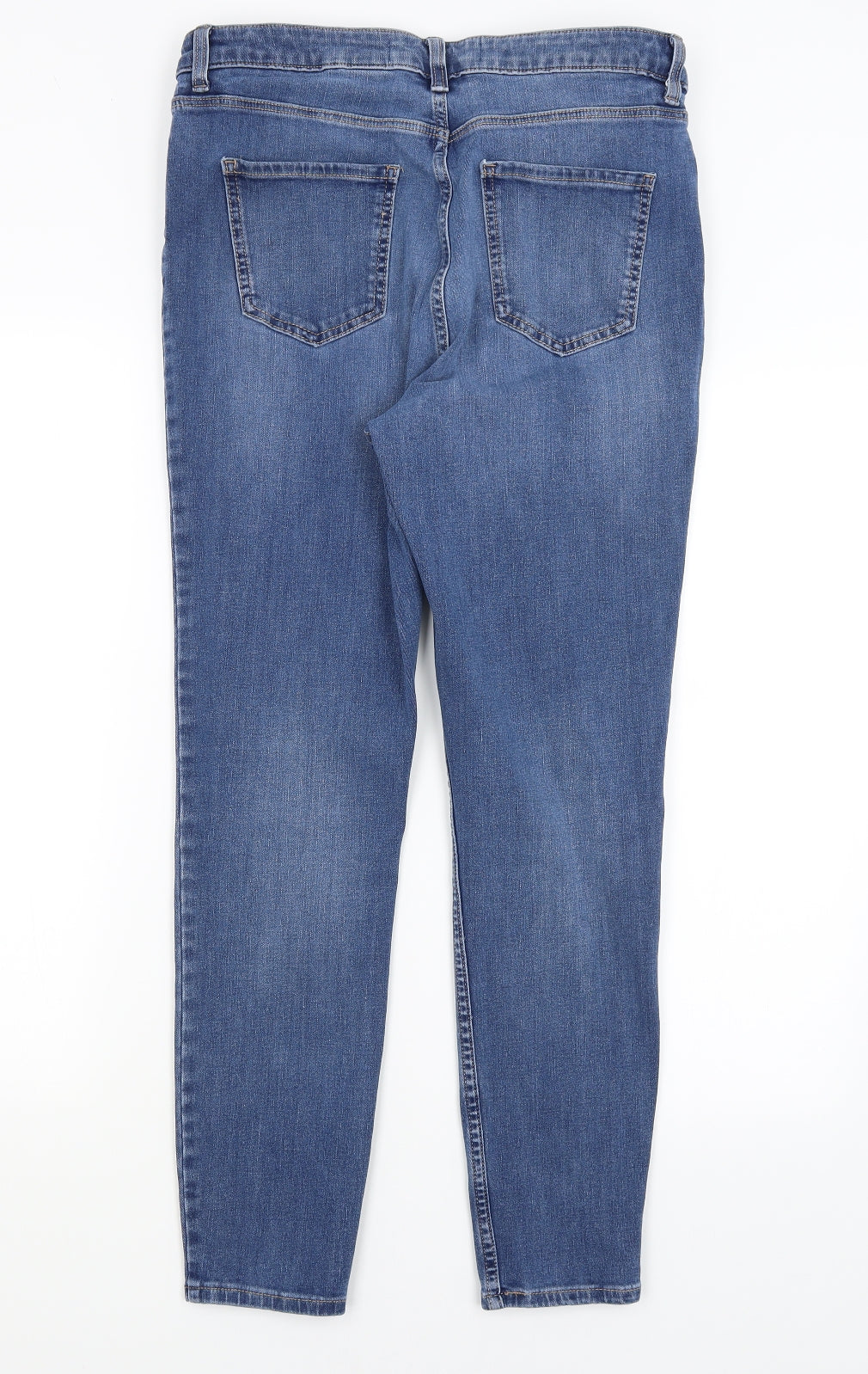 NEXT Womens Blue   Skinny Jeans Size 14 L27 in