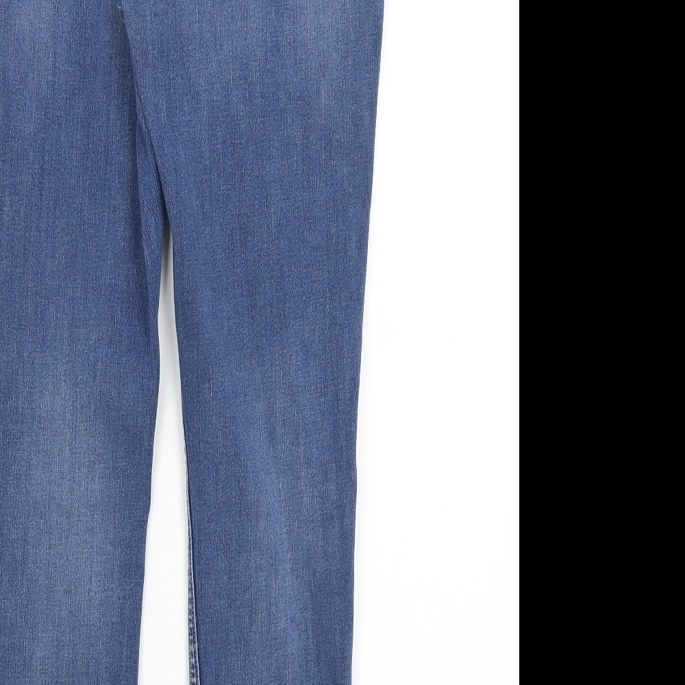 NEXT Womens Blue   Skinny Jeans Size 14 L27 in