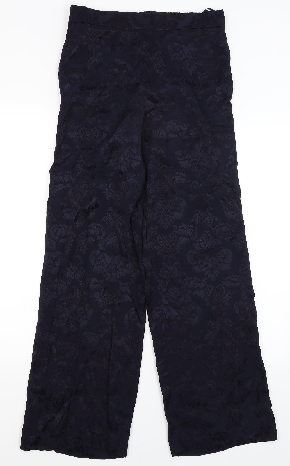 River Island Womens Blue Paisley  Trousers  Size 12 L30 in