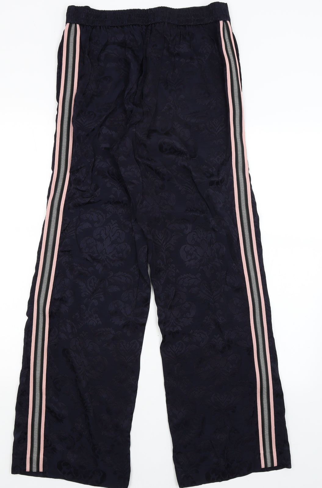 River Island Womens Blue Paisley  Trousers  Size 12 L30 in