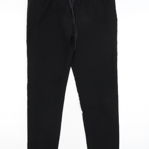 Preworn Womens Black   Trousers  Size 10 L26 in