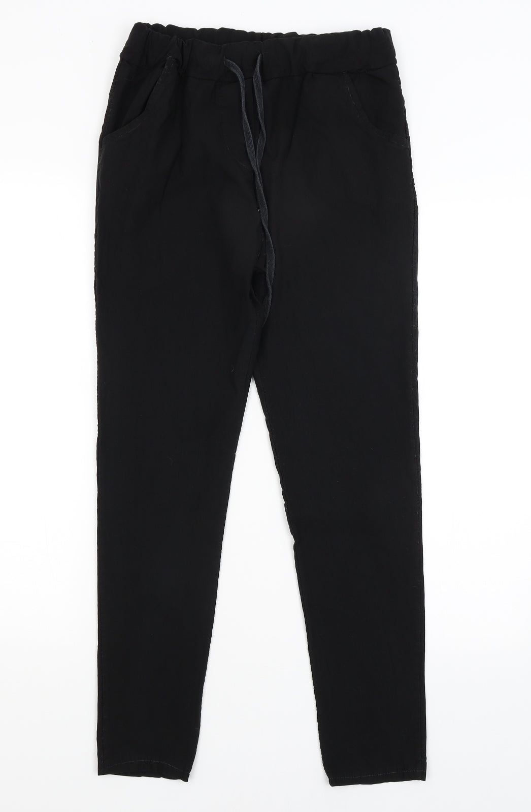 Preworn Womens Black   Trousers  Size 10 L26 in