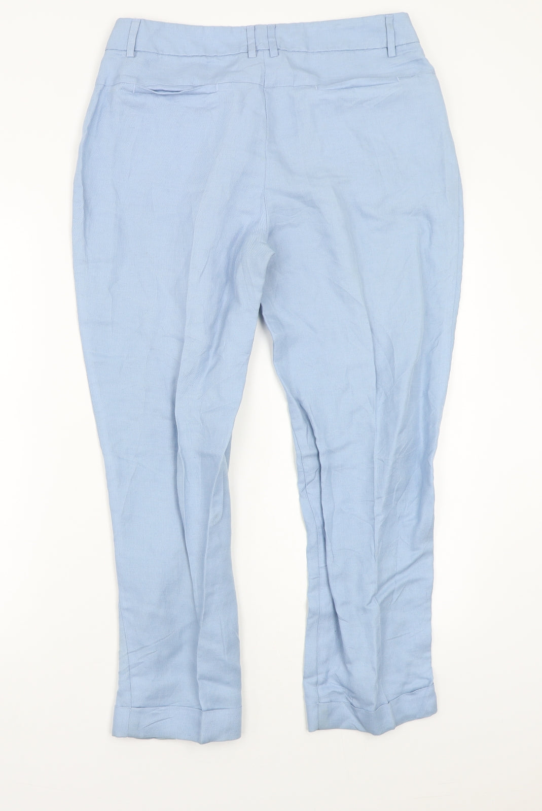Marks and Spencer Womens Blue   Trousers  Size 12 L27 in