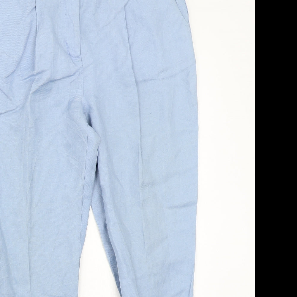 Marks and Spencer Womens Blue   Trousers  Size 12 L27 in