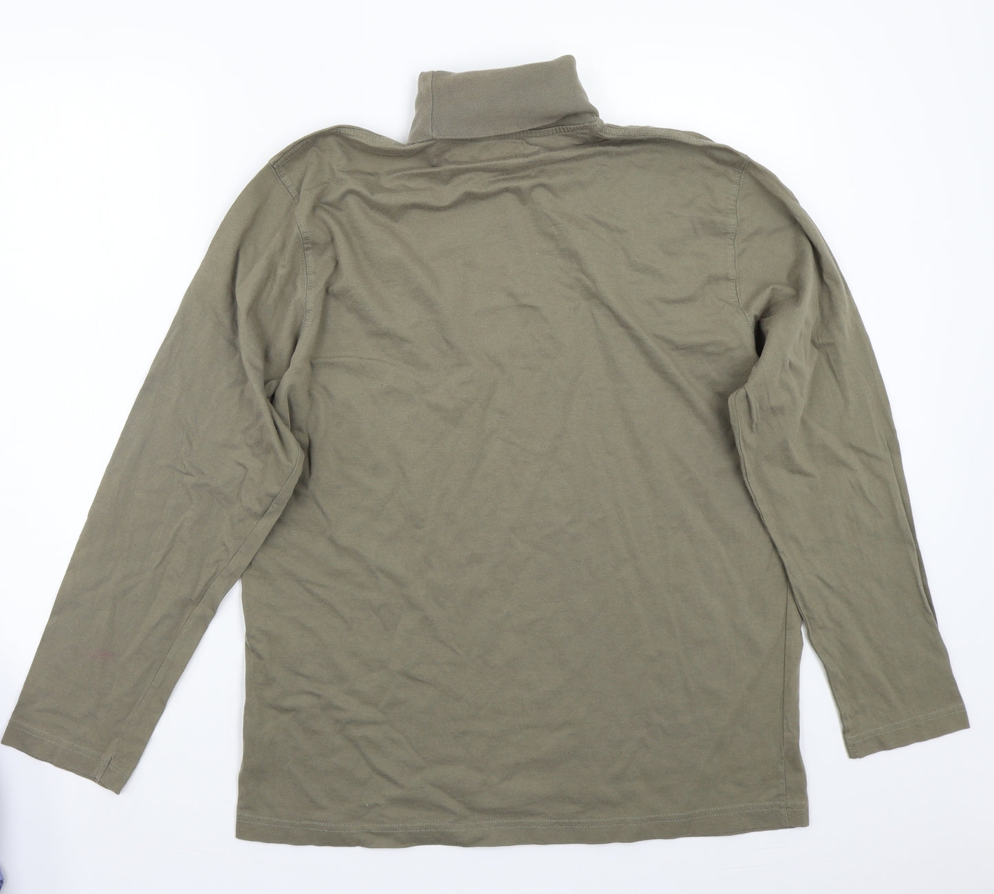Preworn Mens Green    T-Shirt Size L