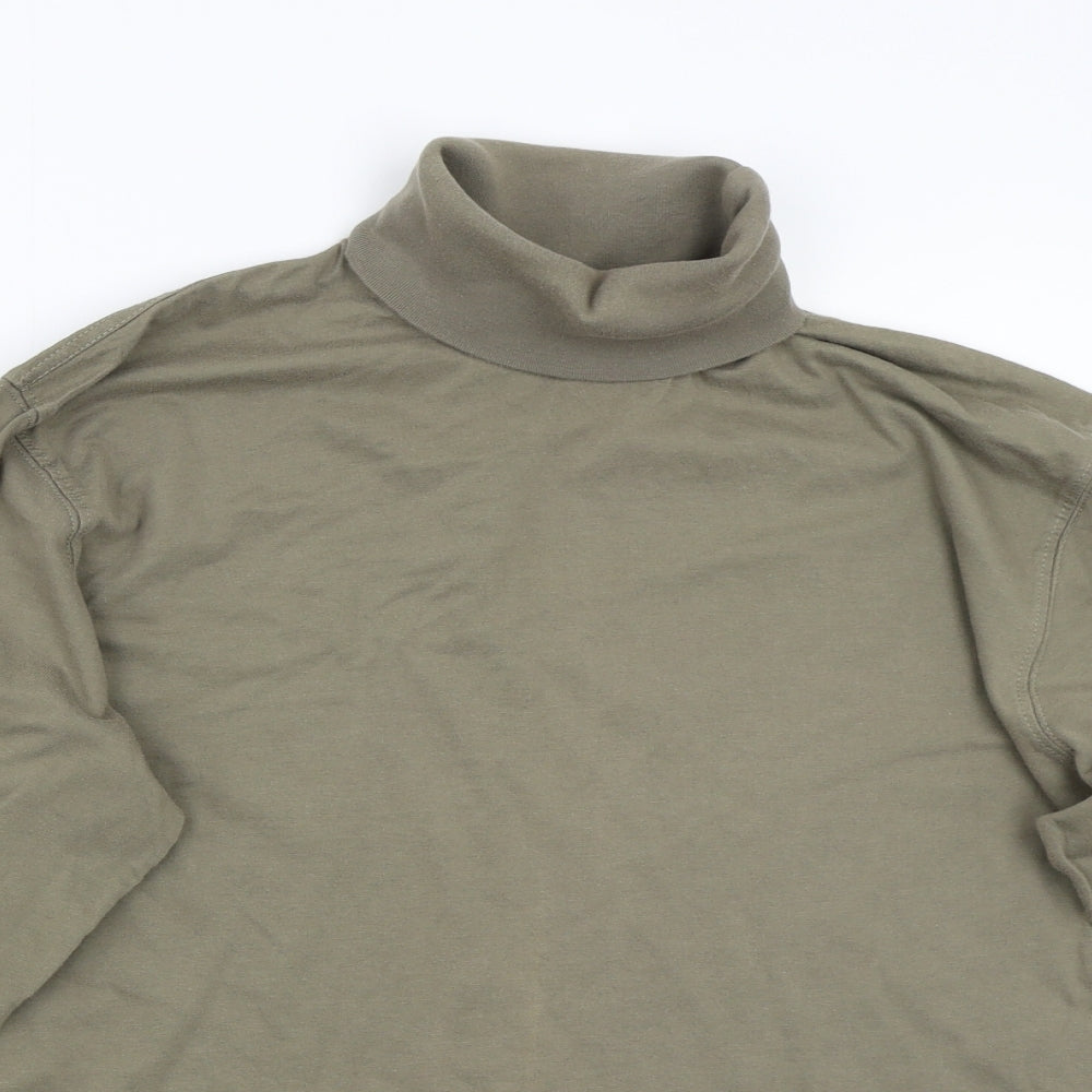 Preworn Mens Green    T-Shirt Size L