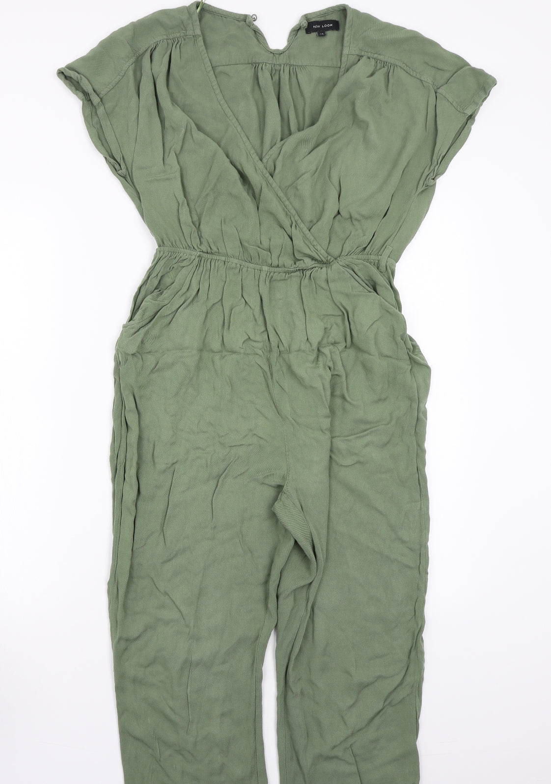 Newlook Womens Green   Jumpsuit One-Piece Size 12