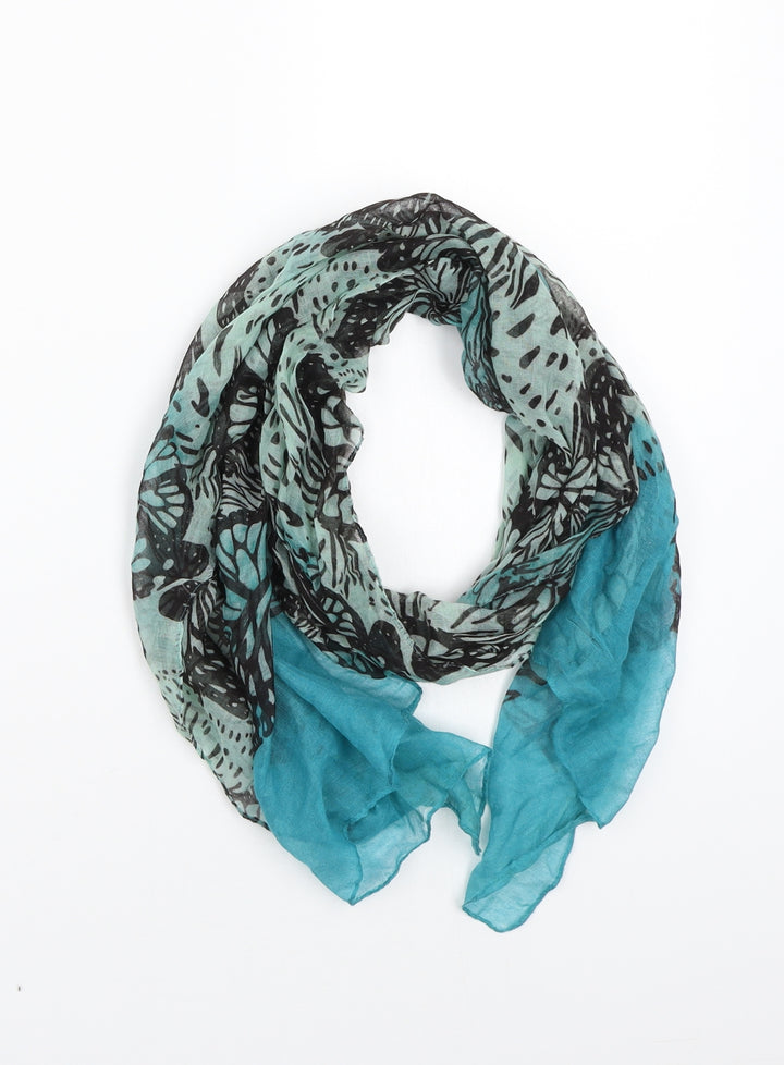 Preworn Womens Blue    Scarf