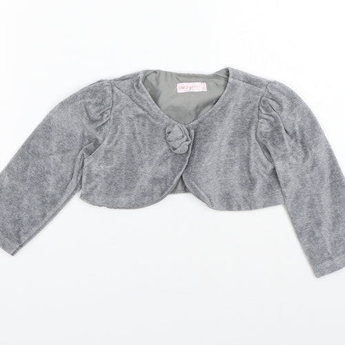 Babylon Girls Grey   Cardigan Jumper Size 2 Years