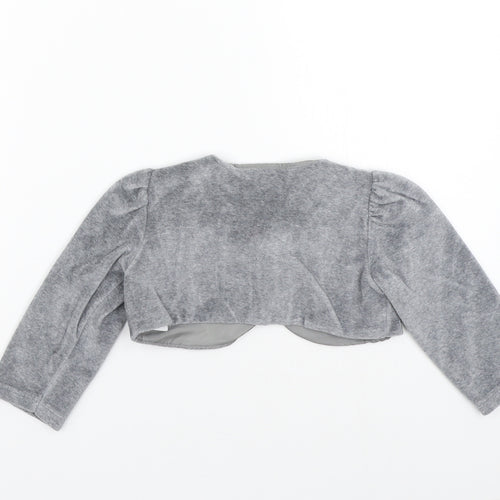 Babylon Girls Grey   Cardigan Jumper Size 2 Years