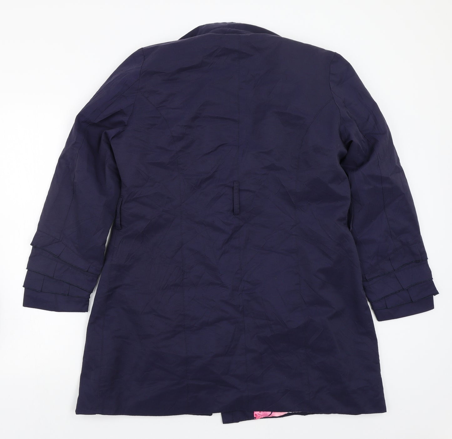 Per Una Womens Blue   Jacket Coat Size 16