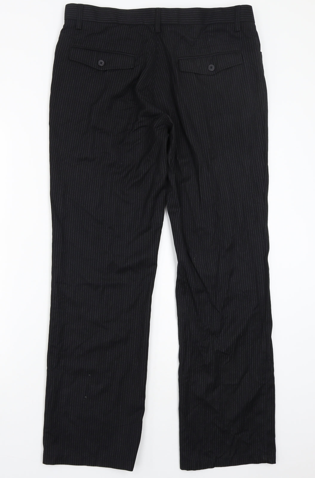 NEXT Mens Black   Trousers  Size 34 L30 in