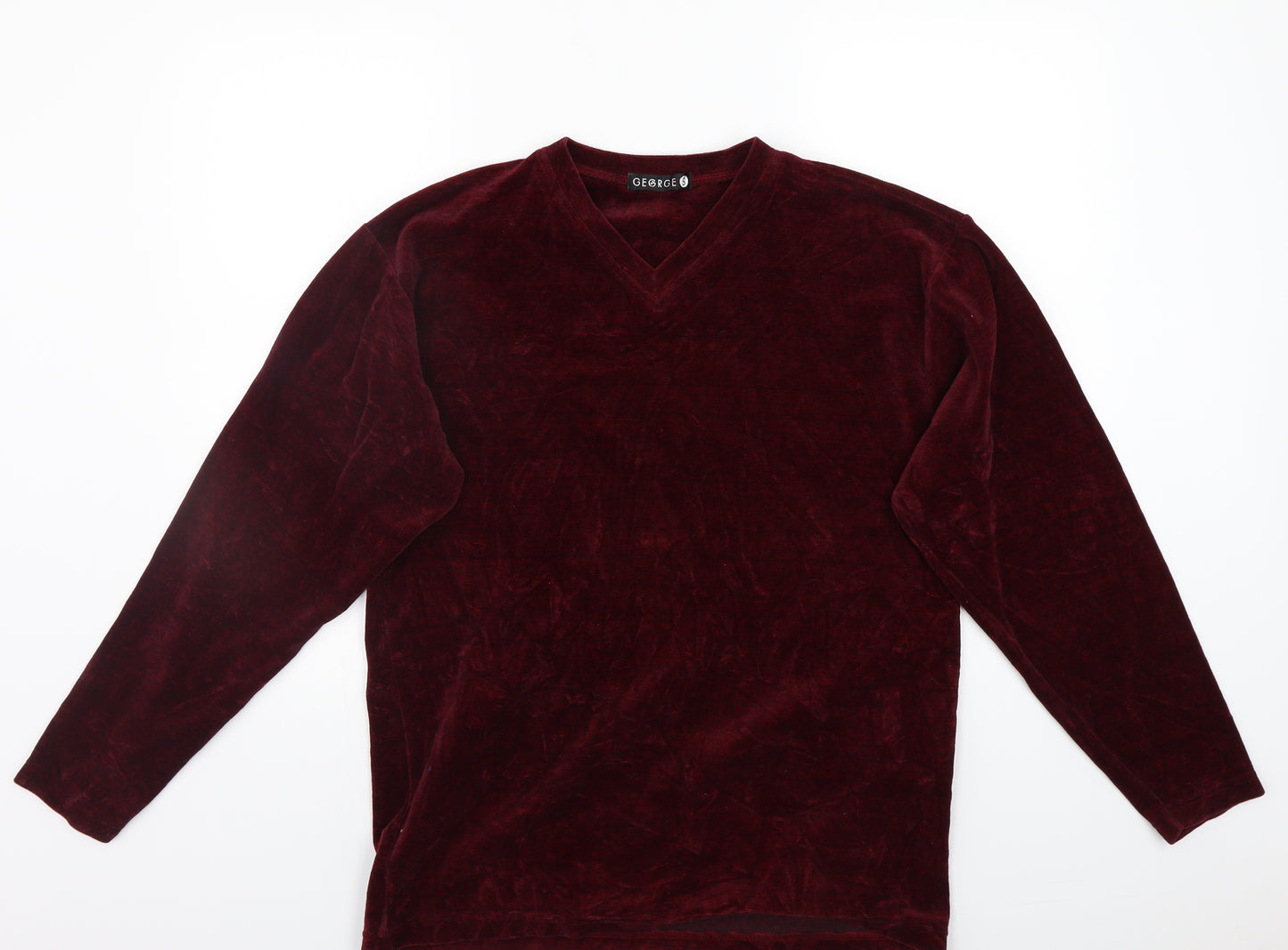 George Mens Red   Pullover Jumper Size S