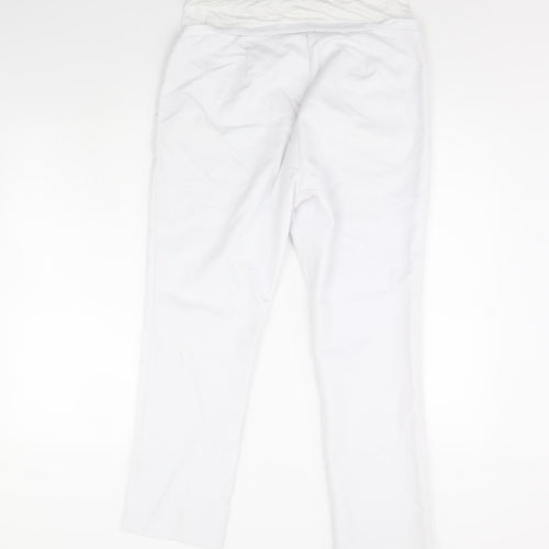 Seraphine Womens White   Trousers  Size 14 L27 in