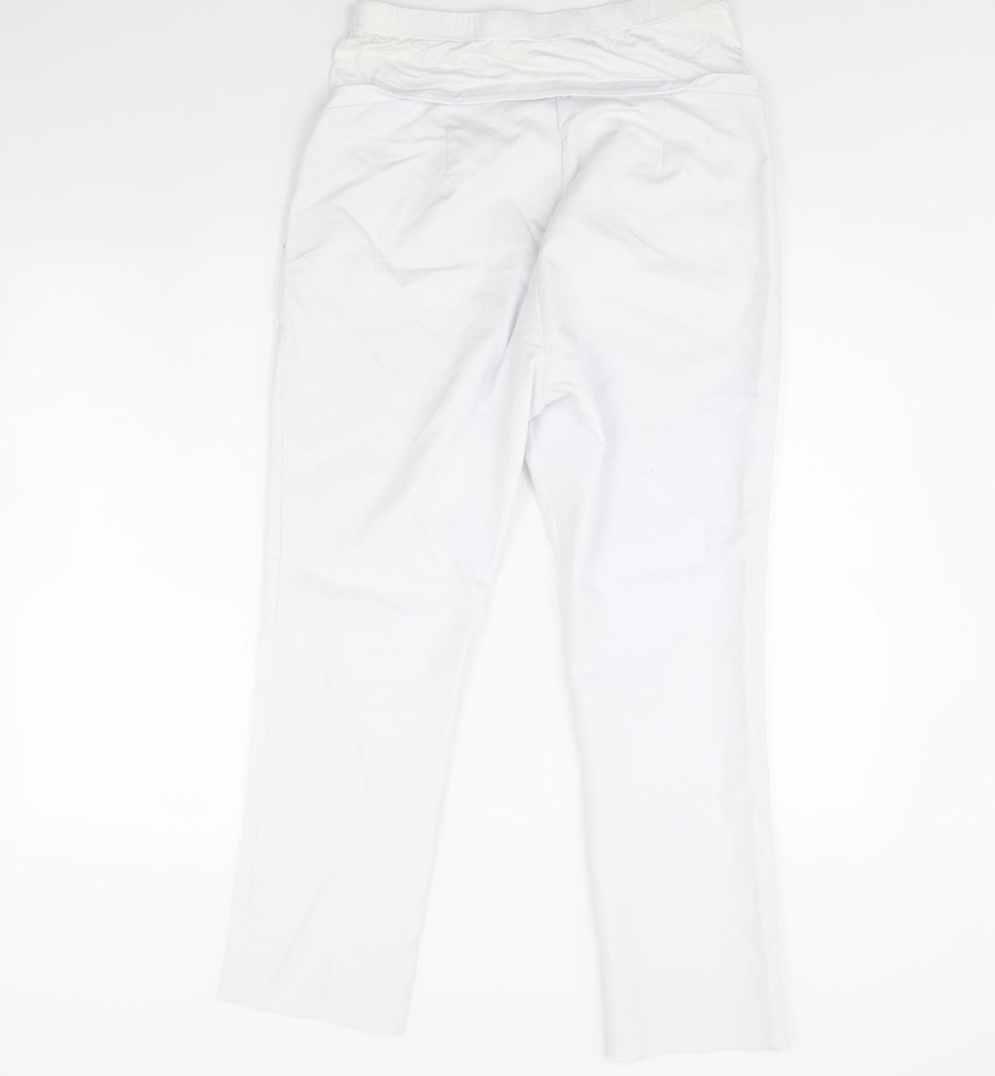 Seraphine Womens White   Trousers  Size 14 L27 in