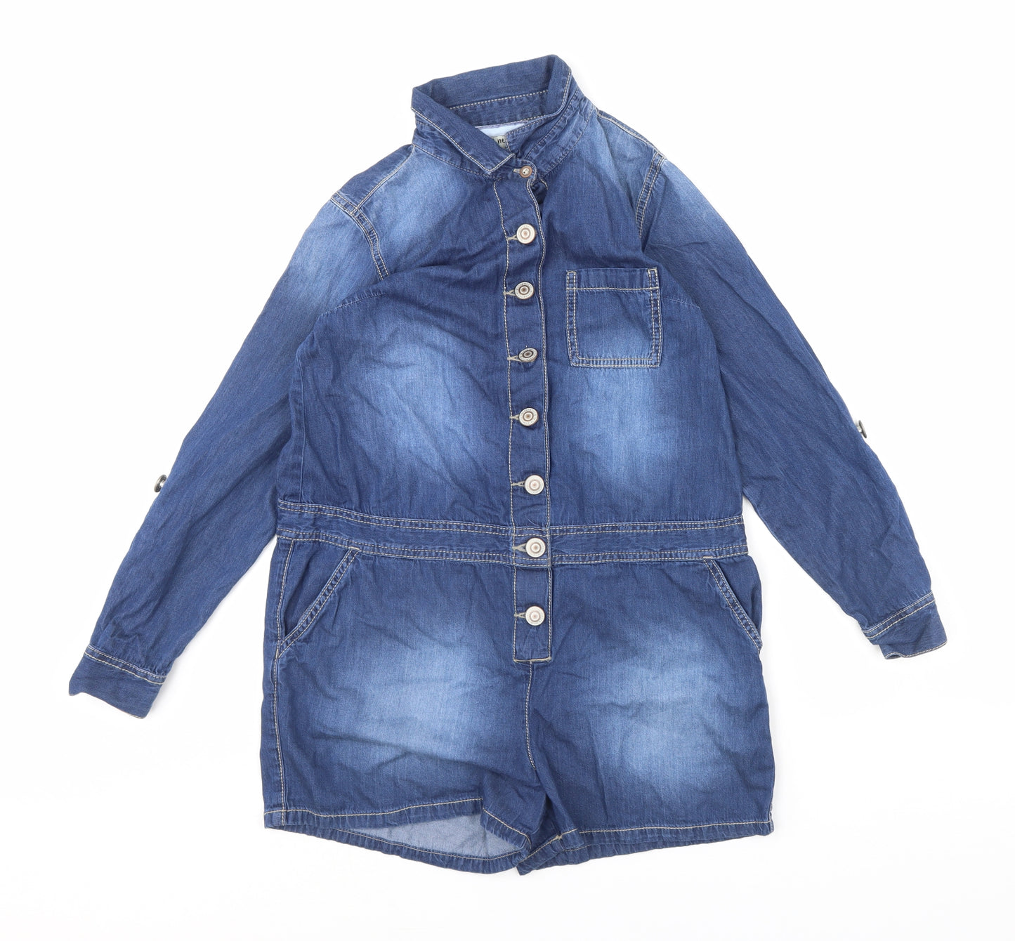 NEXT Girls Blue   Playsuit One-Piece Size 12 Years