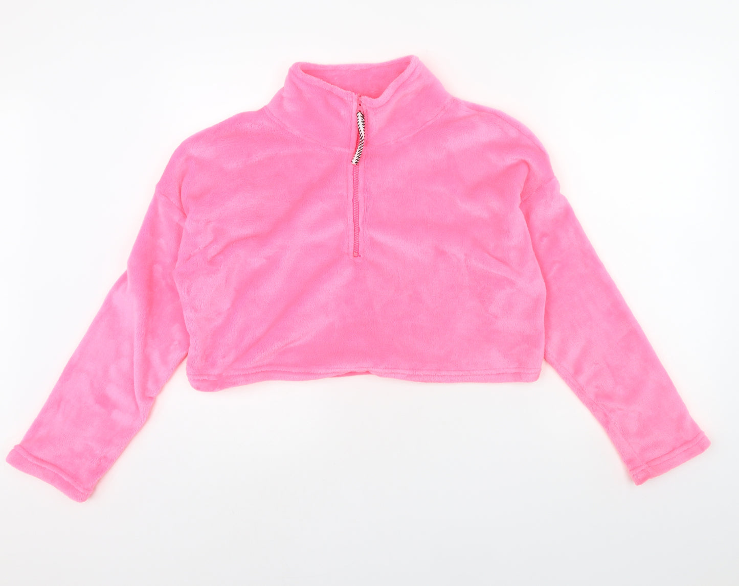 Fashion Nova Womens Pink   Henley Jumper Size M