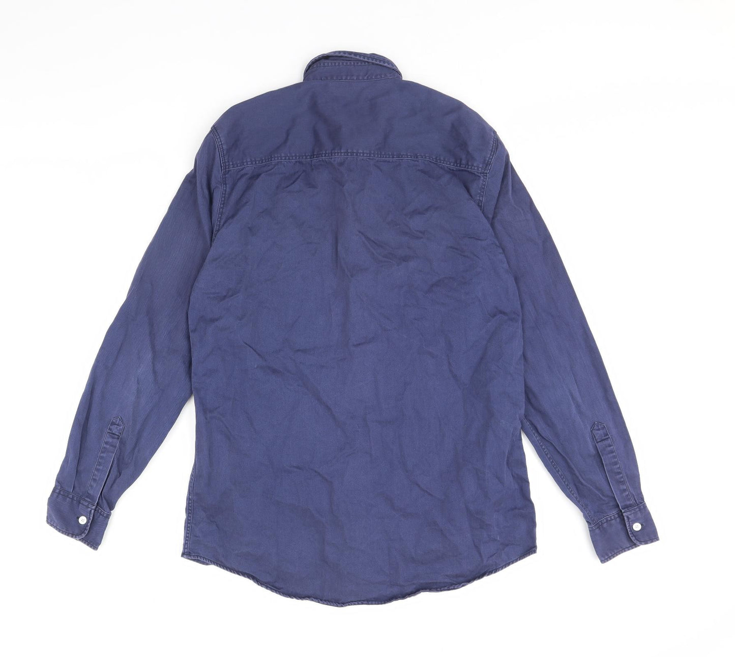 Topman Mens Blue    Dress Shirt Size M