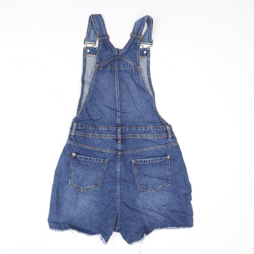 New Look Girls Blue  Denim Playsuit One-Piece Size 15 Years