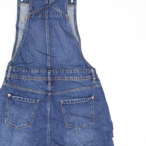 New Look Girls Blue  Denim Playsuit One-Piece Size 15 Years