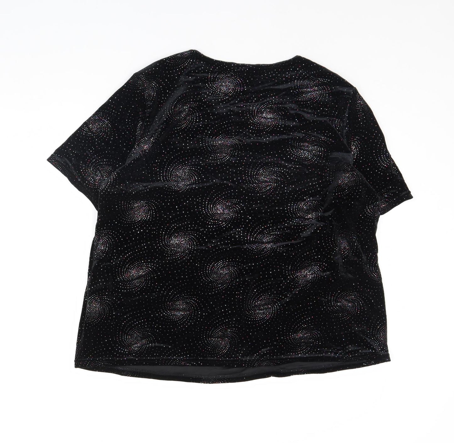 BM Womens Black   Basic T-Shirt Size L