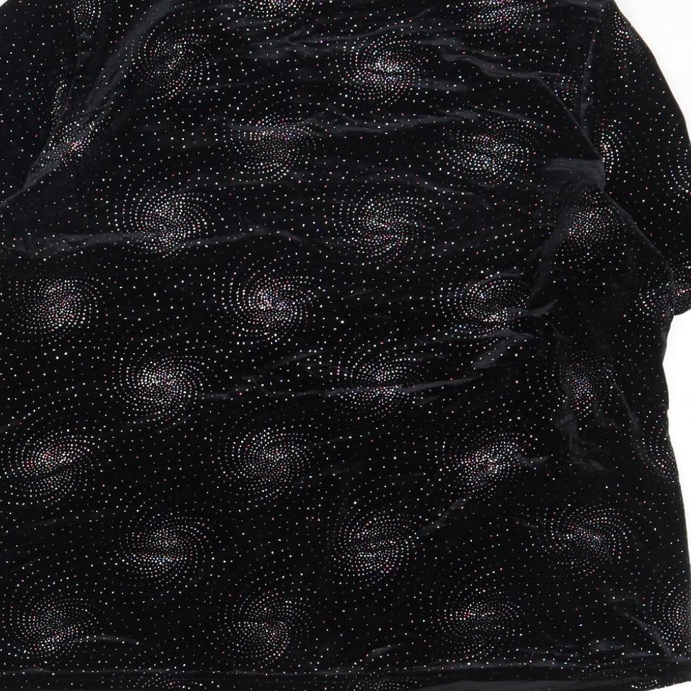 BM Womens Black   Basic T-Shirt Size L