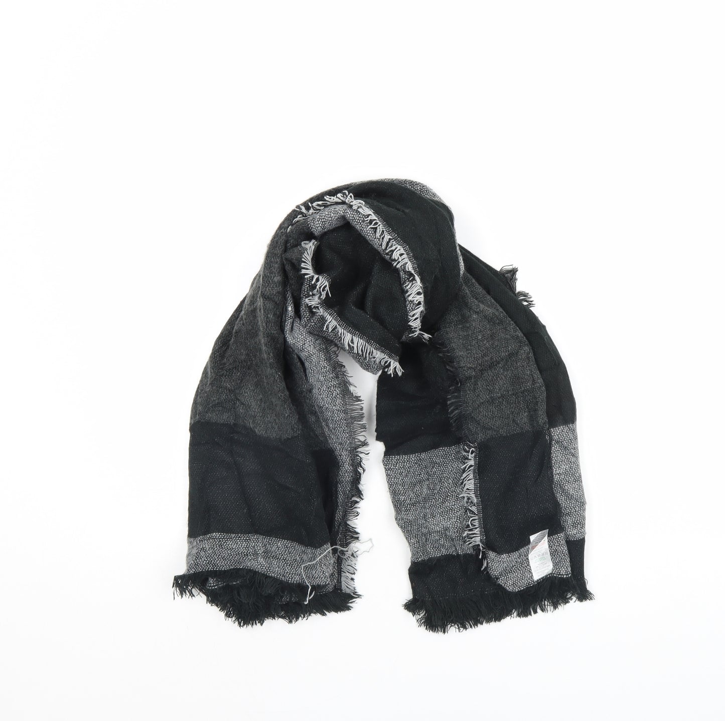 Preworn Womens Black    Scarf