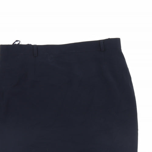 Marcona Womens Blue   Mini Skirt Size 14