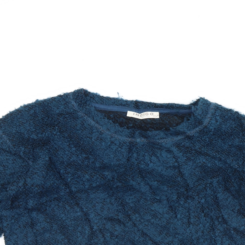 m&s Womens Blue   Pullover Jumper Size 20