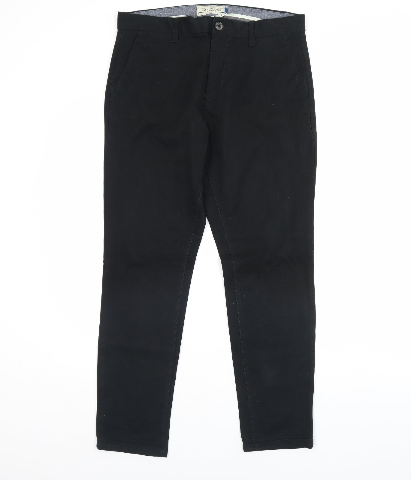 NEXT Mens Black   Trousers  Size 32 in L30 in