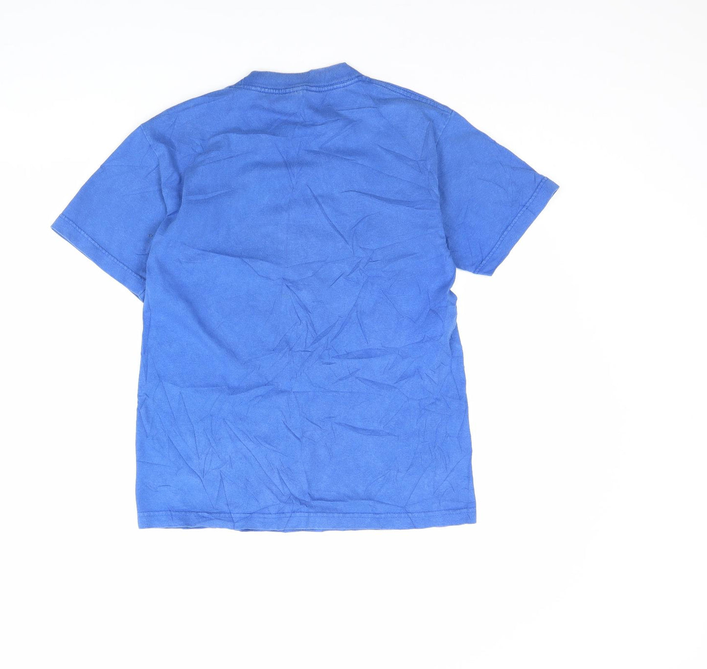 Preworn Mens Blue    T-Shirt Size S  - Mario