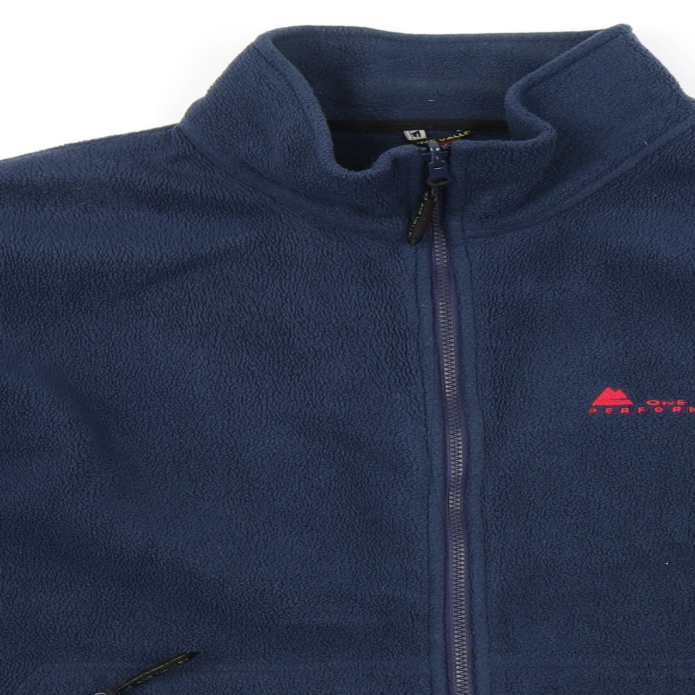 One Valley Mens Blue   Pullover Jumper Size L