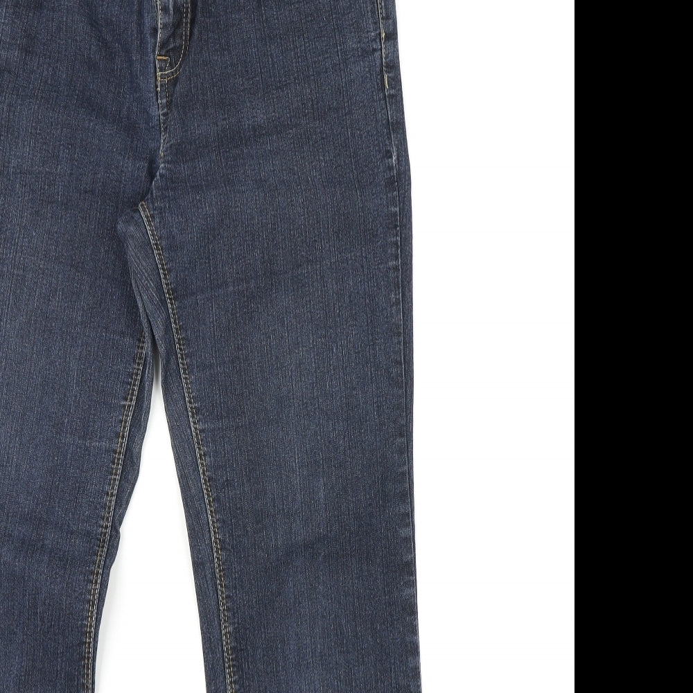 YesYes Womens Blue  Denim Bootcut Jeans Size 12 L27 in