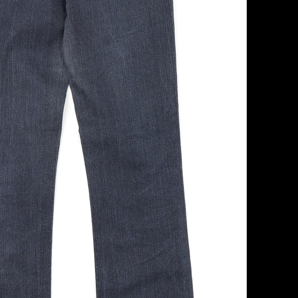 YesYes Womens Blue  Denim Bootcut Jeans Size 12 L27 in
