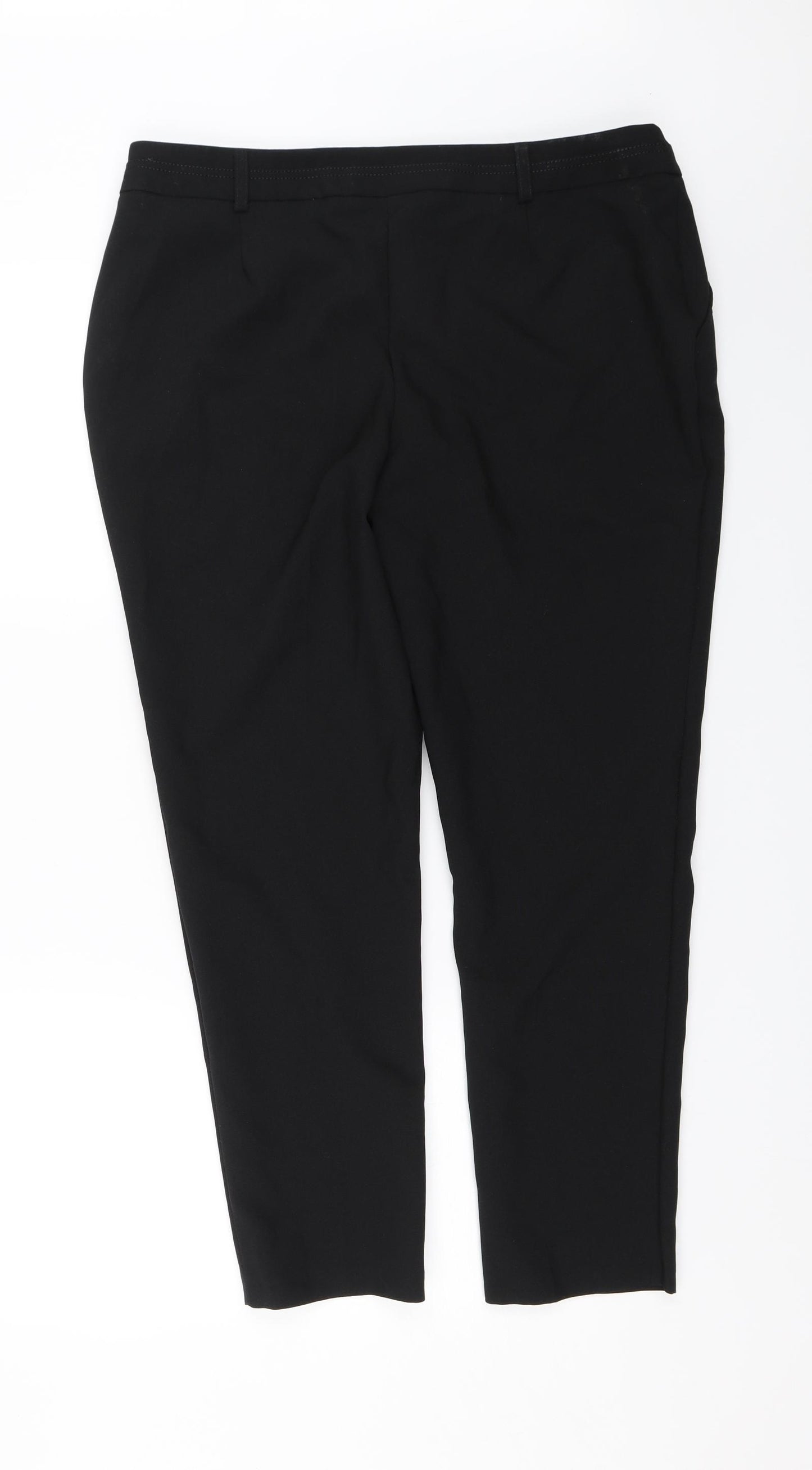 Primark Womens Black   Dress Pants Trousers Size 16 L25 in
