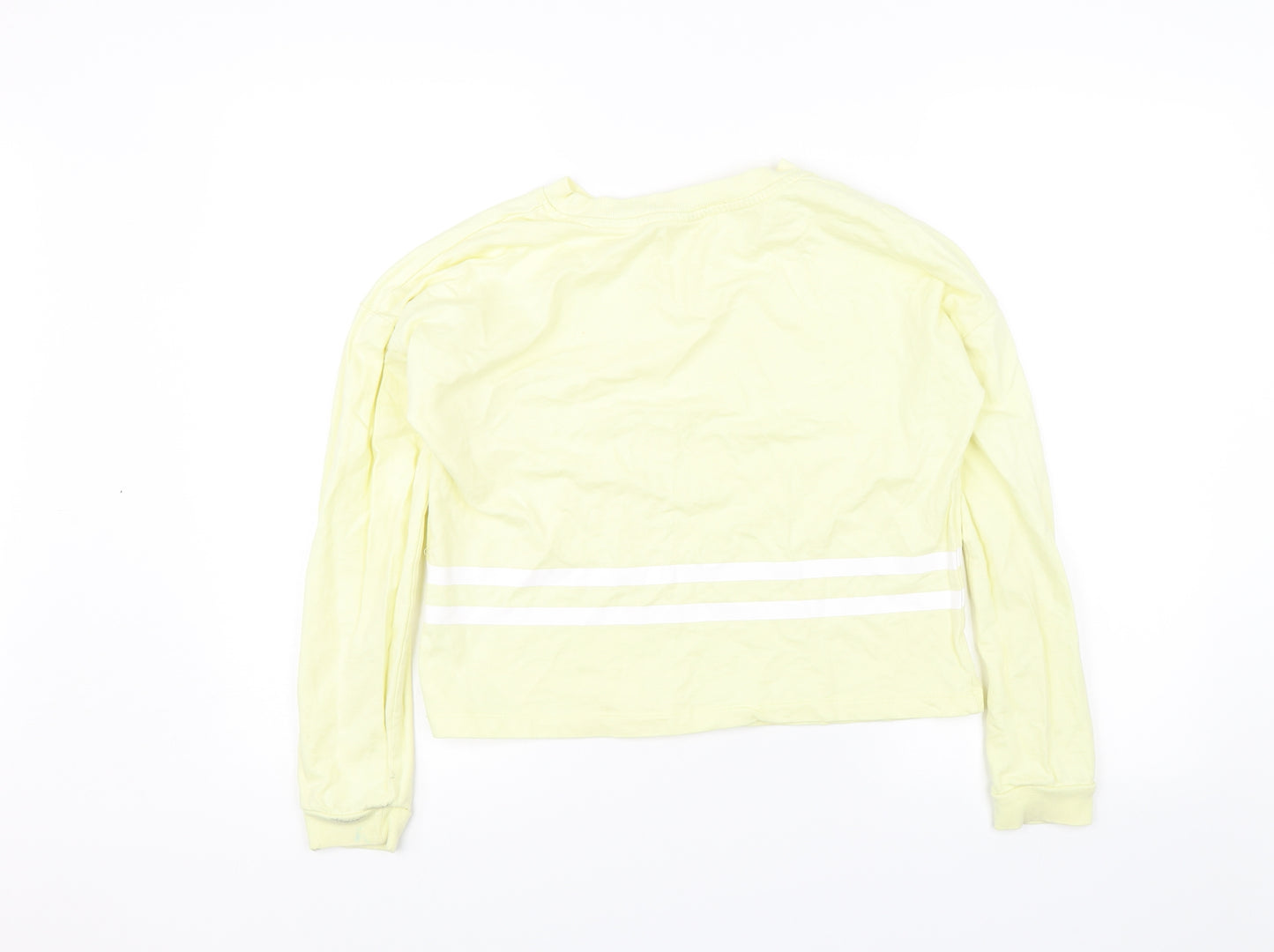 H&M Girls Yellow   Pullover Jumper Size 15 Years