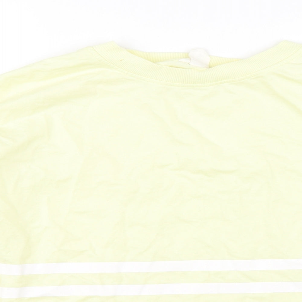 H&M Girls Yellow   Pullover Jumper Size 15 Years