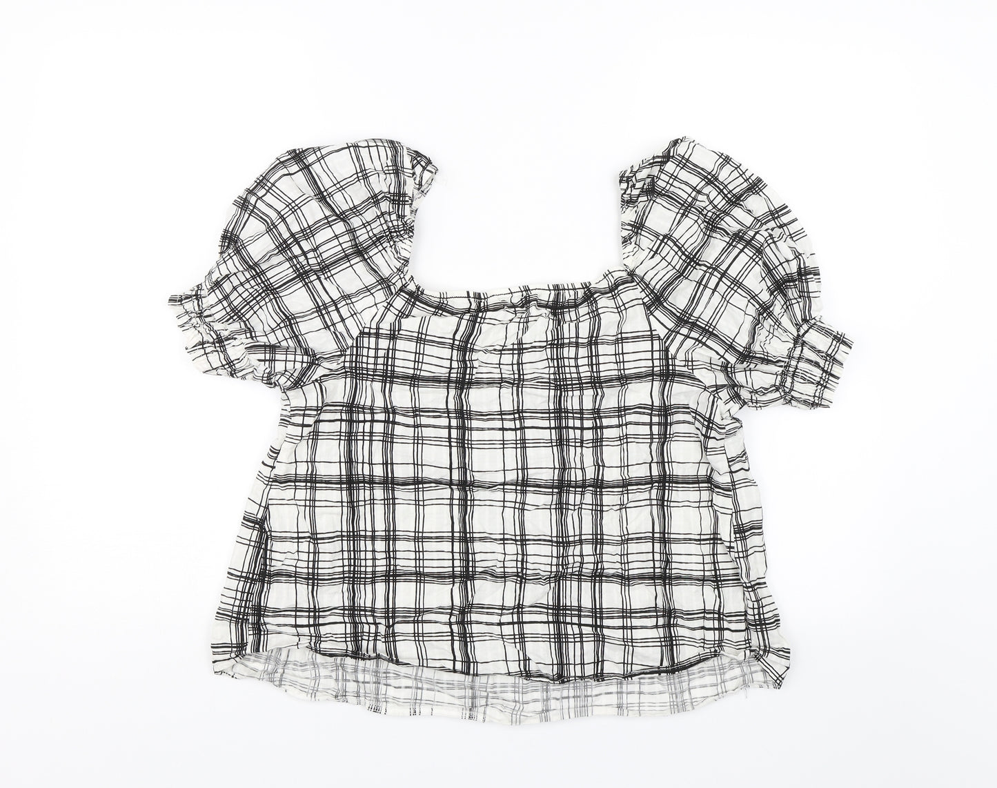 George Womens White   Basic Blouse Size 14