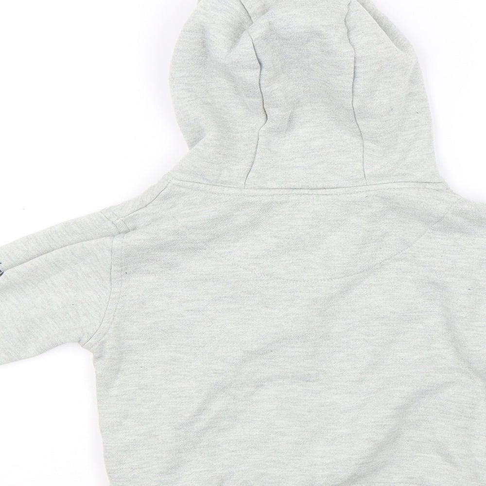 Primark Boys Grey   Full Zip Hoodie Size 2-3 Years  - New York