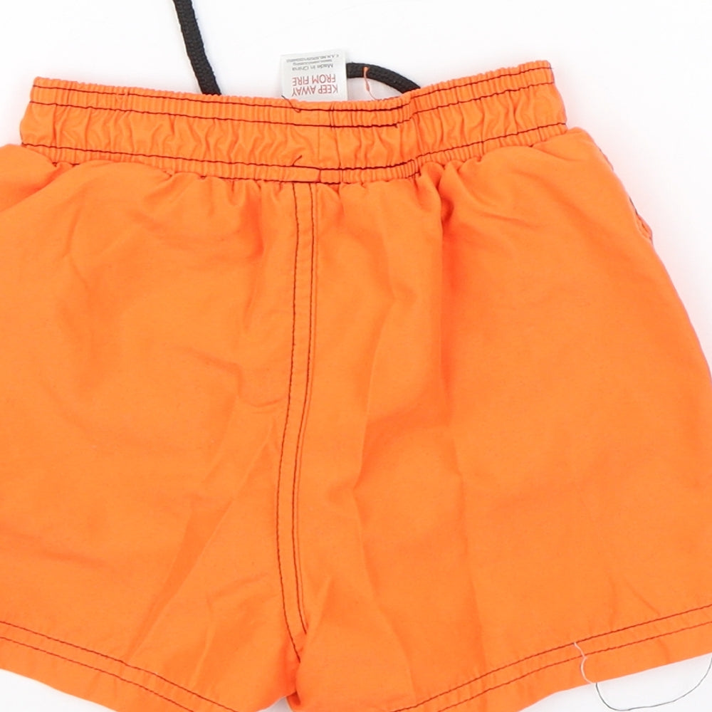 F&F Boys Orange   Bermuda Shorts Size 2-3 Years