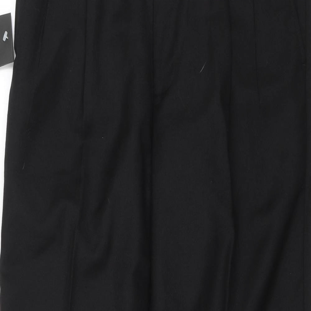 Skopes Mens Black   Dress Pants Trousers Size 34 in L28 in