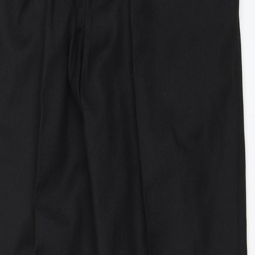 Skopes Mens Black   Dress Pants Trousers Size 34 in L28 in