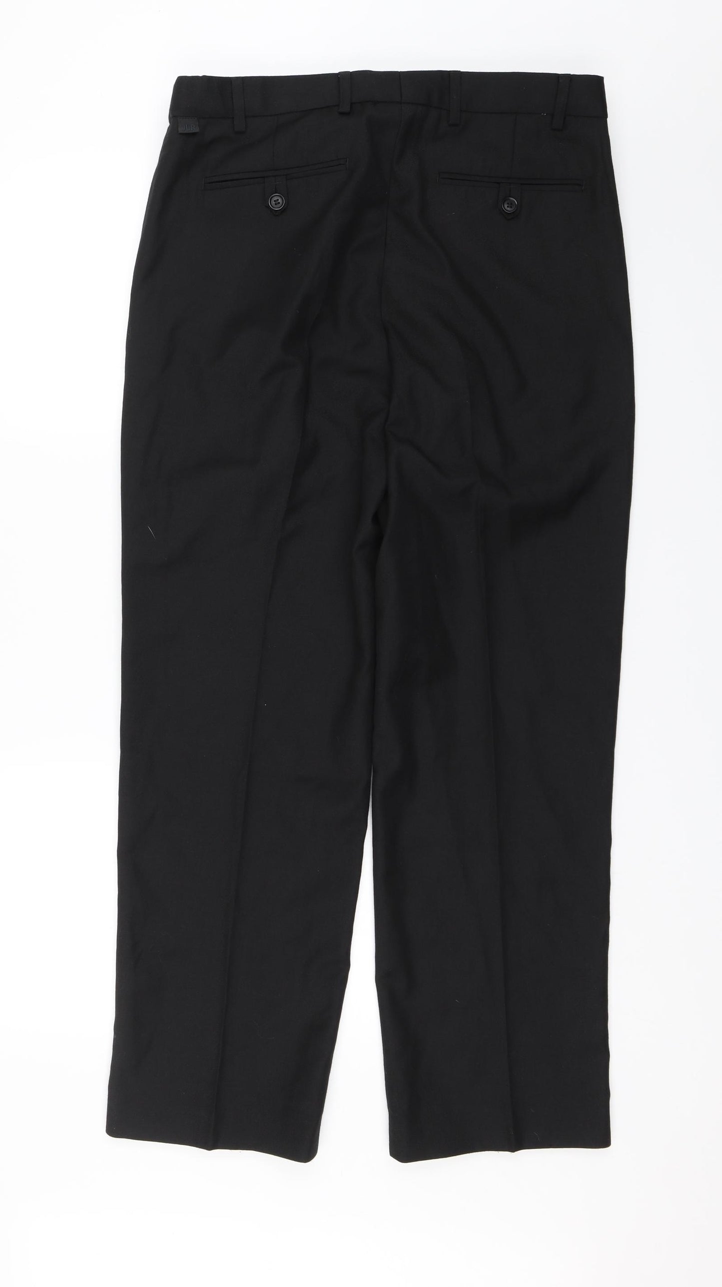 Skopes Mens Black   Dress Pants Trousers Size 34 in L28 in