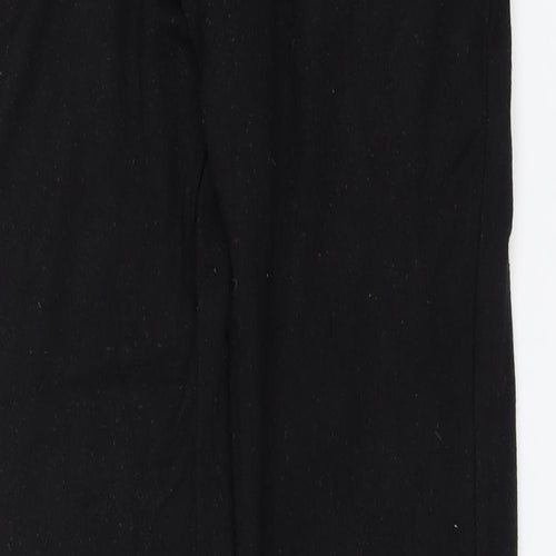 F&F Womens Black   Sweatpants Trousers Size 8 L27 in