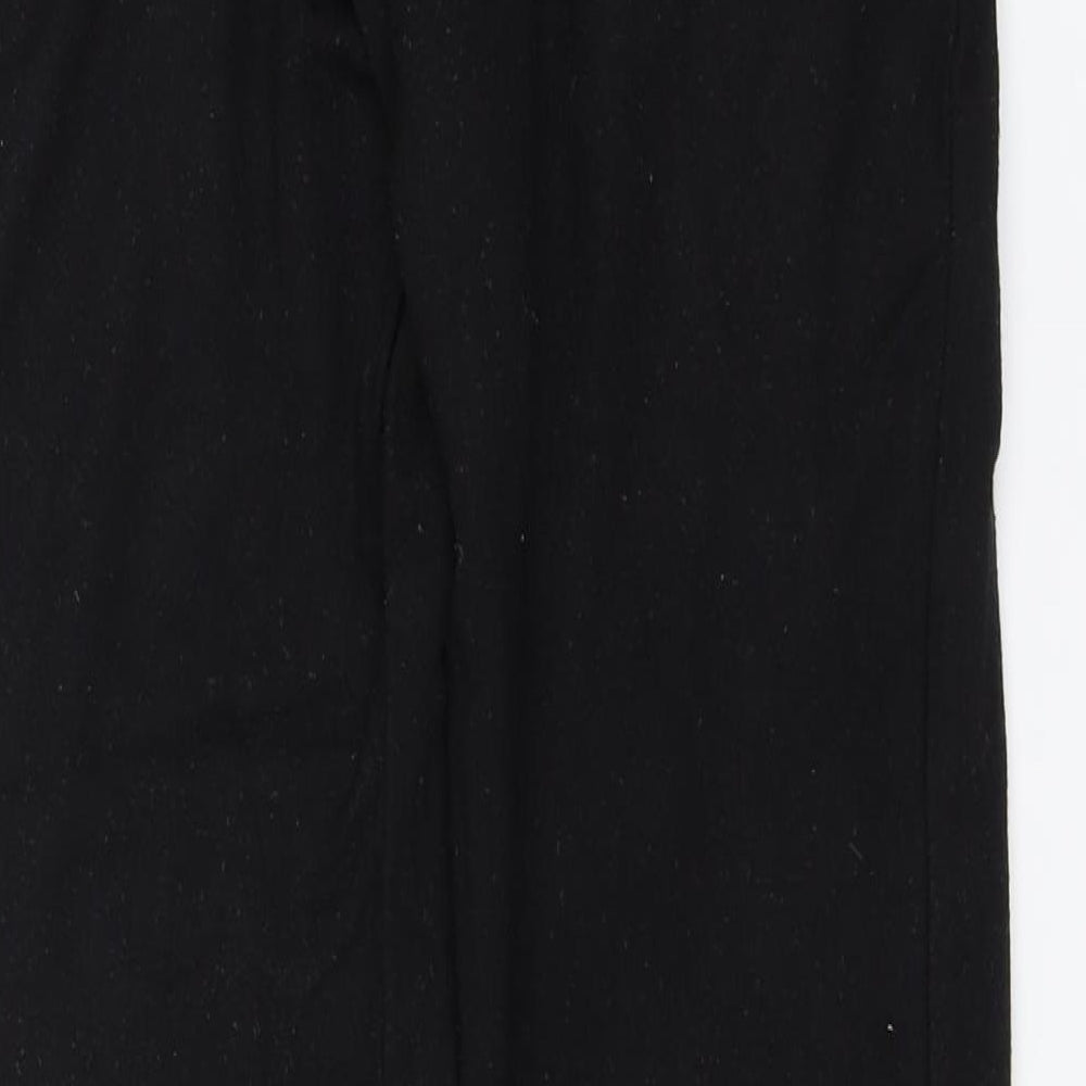 F&F Womens Black   Sweatpants Trousers Size 8 L27 in