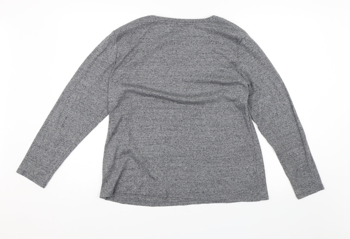 Papaya Womens Grey   Basic T-Shirt Size 20