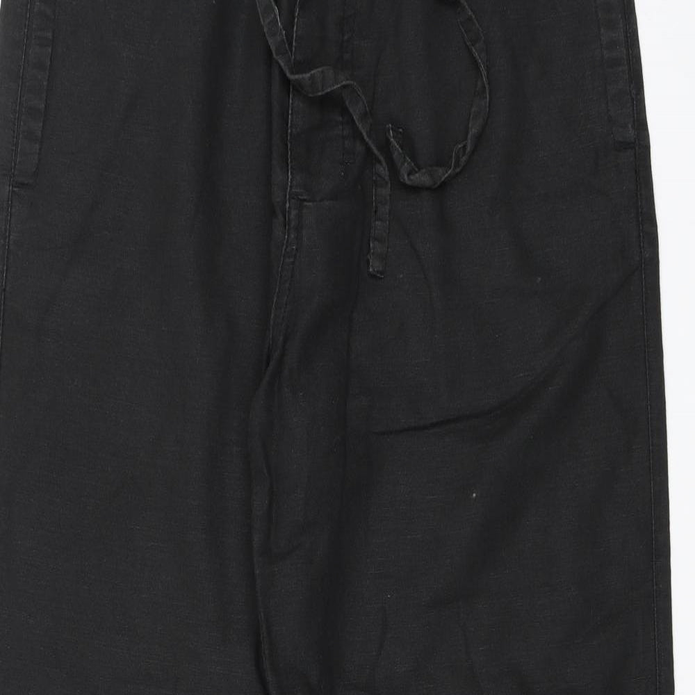 NEXT Mens Black   Trousers  Size 30 L26 in - Short length