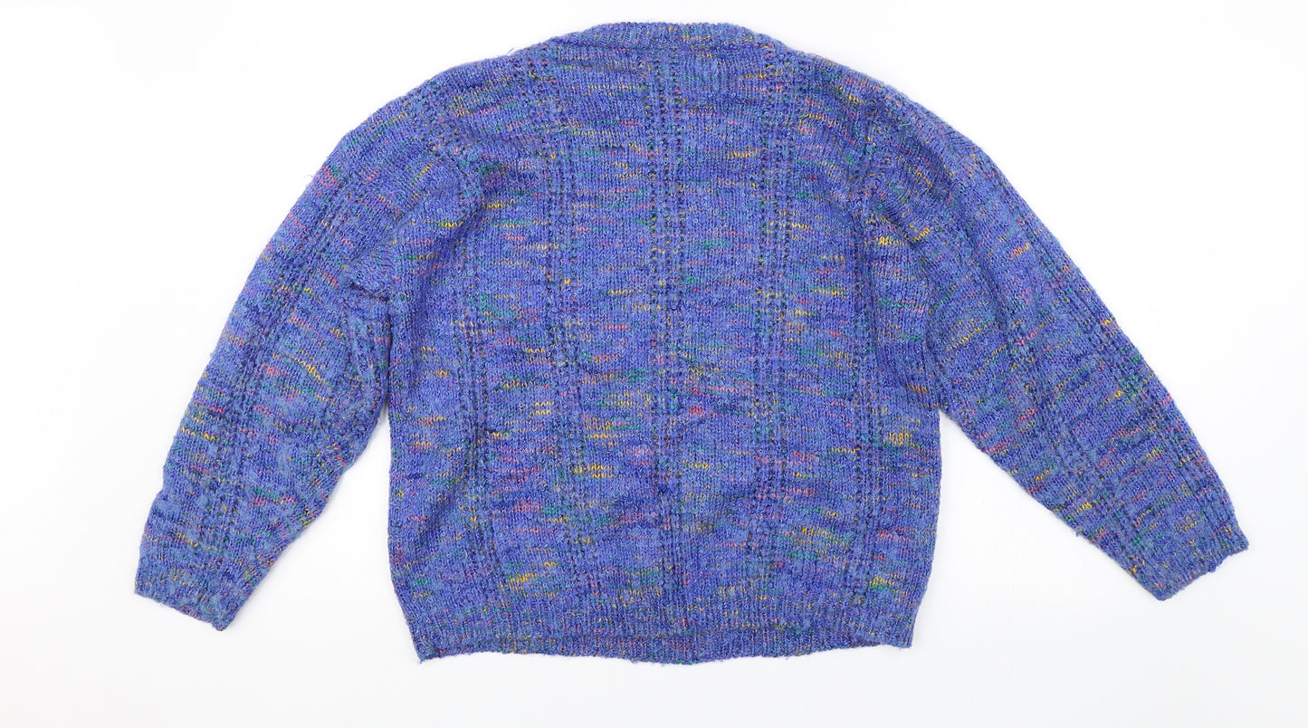 Dorothy Perkins Womens Blue   Pullover Jumper Size M