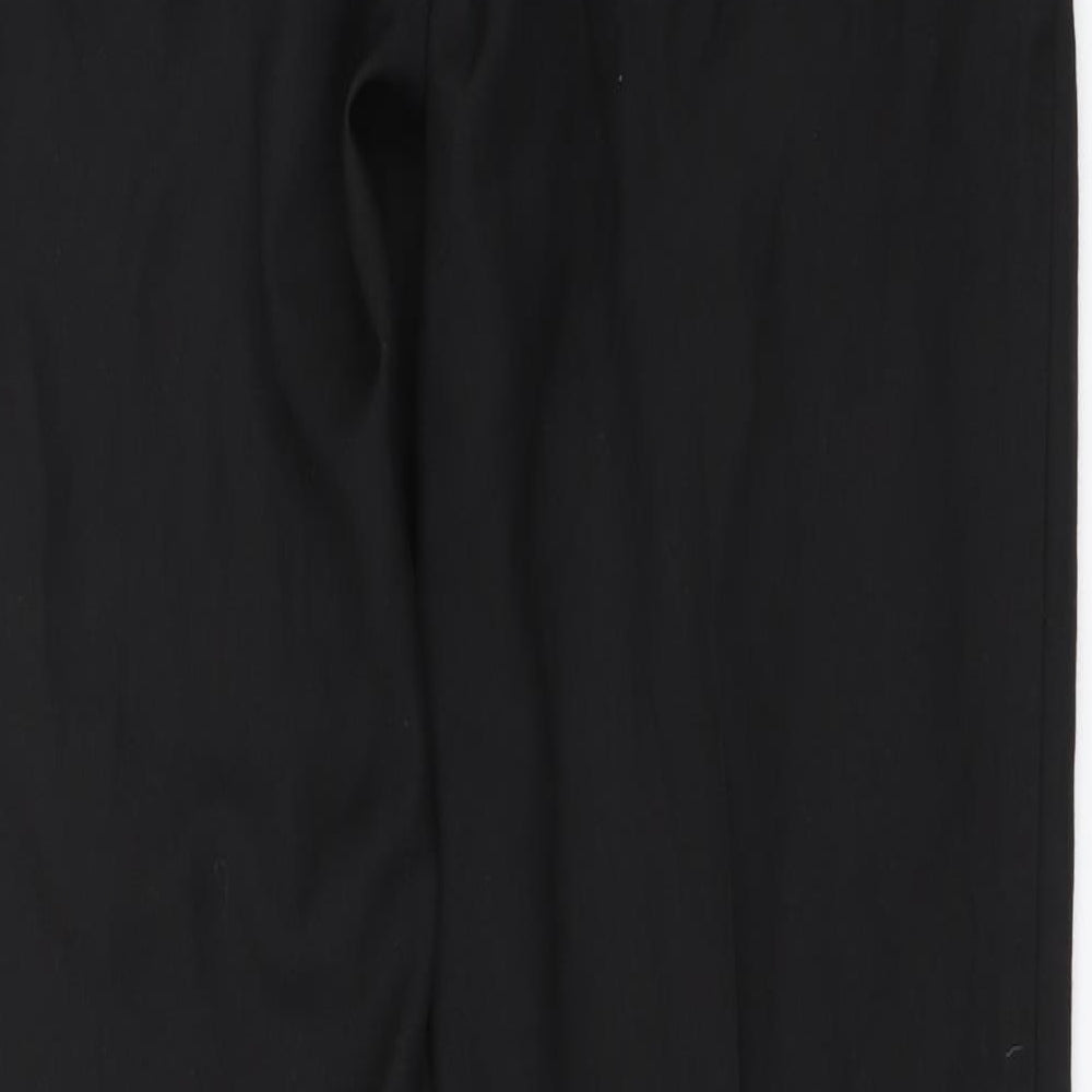 Taylor & Wright Mens Black   Dress Pants Trousers Size 34 in L27 in