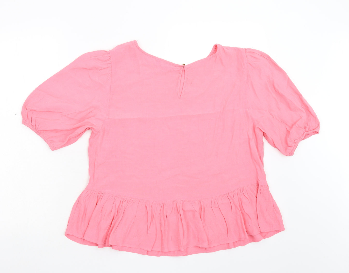 F&F Womens Pink   Basic Blouse Size 14